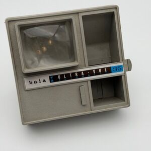 Vintage‎ Baia Ultra-Vue Automatic 35mm Slide Viewer Gray Mid Century Photography